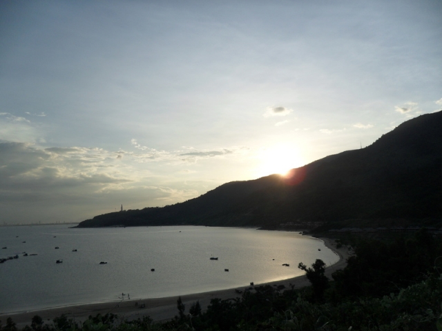Hoàng hôn trên bán đảo Sơn Trà